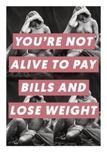 Load image into Gallery viewer, You're Not Alive Giclée Art Print - Studio Dimanche