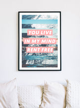 Load image into Gallery viewer, Rent Free Giclée Art Print - Studio Dimanche