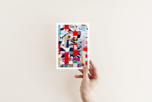 Load image into Gallery viewer, Digital Weave Four Art Print - Studio Dimanche