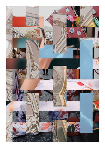 Digital Weave One Giclée Art Print - Studio Dimanche
