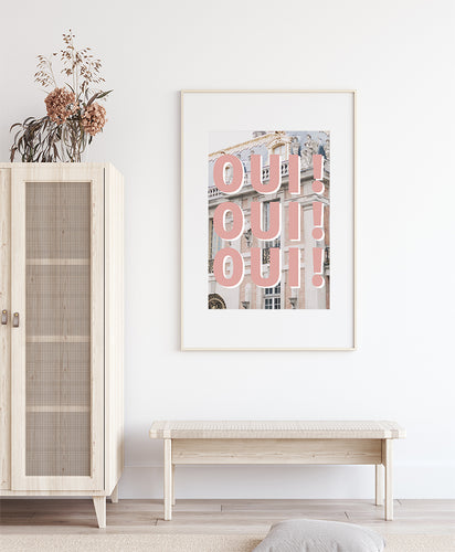 Oui Oui Oui Giclée Art Print - Studio Dimanche