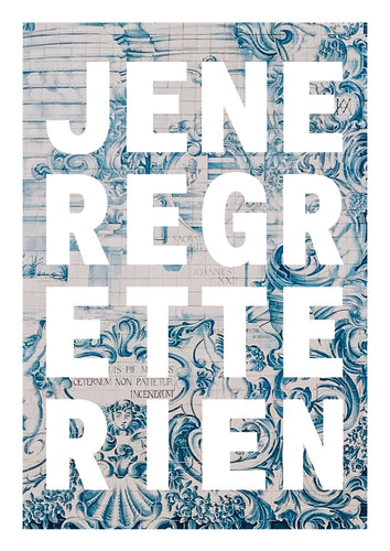 Regrette Rien Giclée Art Print - Studio Dimanche