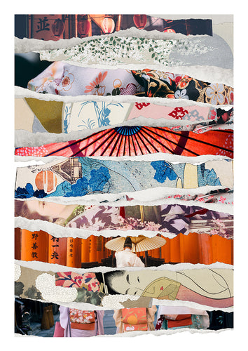 Scrappy Five Giclée Art Print - Studio Dimanche