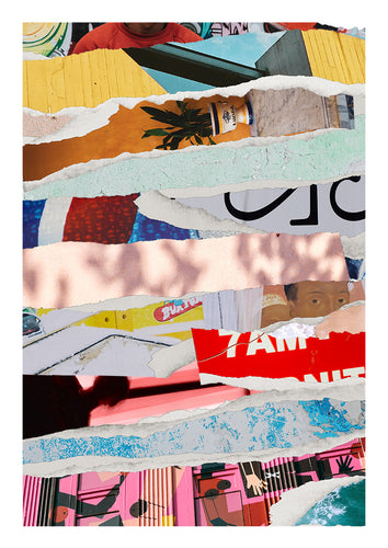 Scrappy Seven Giclée Art Print - Studio Dimanche