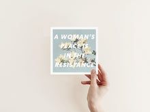 Load image into Gallery viewer, A Woman&#39;s Place is In the Resistance Art Print - Studio Dimanche
