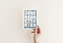 Load image into Gallery viewer, Regrette Rien Art Print - Studio Dimanche
